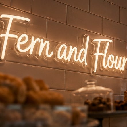 Custom printed neon signs in bulk